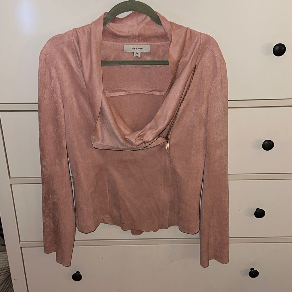 Velvet Little Pink Jacket